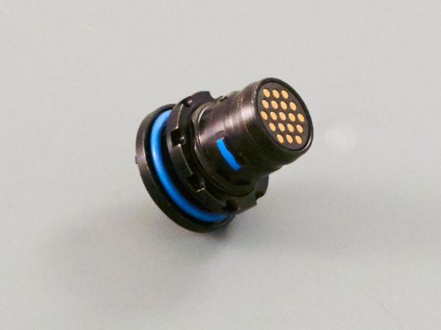 Picture of Male Mating connector for 19 Pin connector for AN/PRC-163 NEMHMDC719PPNT-B2-002