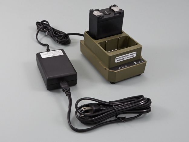 Picture of Desktop Dual Battery Charger for AN/PRC-152