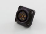 Picture of BA-5590 Female Panel Mount Color:  Black