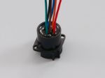 Picture of BB-2590 Female Connector w/wires Black