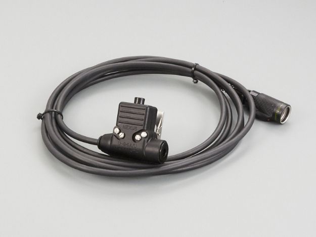 Picture of U-94A/U Nexus PTT to 6 Pin U-329/U for Peltor Headsets -10 Ft.