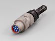 Picture of U-328/U (M55116/12-3) 6 Pin In-line Male Connector