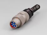 Picture of U-328/U (M55116/14-3) 6 Pin In-line Male Connector