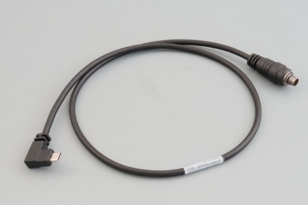 Picture of J1/J2 to USB-C Right Angle Data + Charging EUD Cable 30"