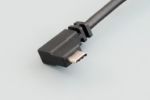Picture of J1/J2 to USB-C Right Angle Data + Charging EUD Cable 30"