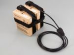 Picture of Dual BB-2590  Male  24V "Y" CABLE  Velcro Straps , G-7703 Wire