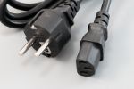 Picture of EU CEE7/7 to IEC  C13 Power Cord