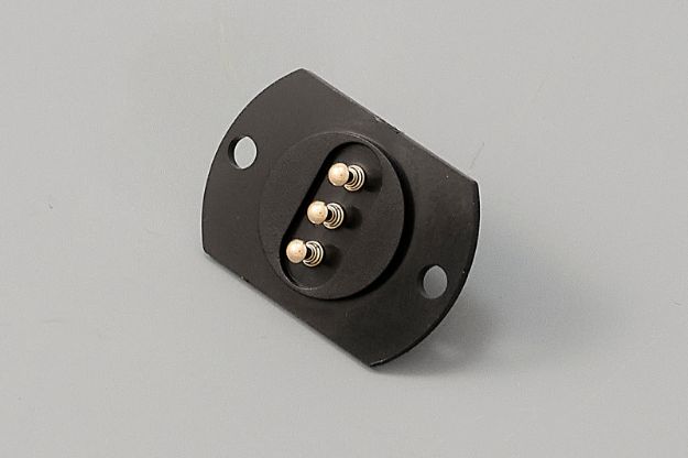 Picture of 3 Pin Pogo Pin Assembly,  Recessed