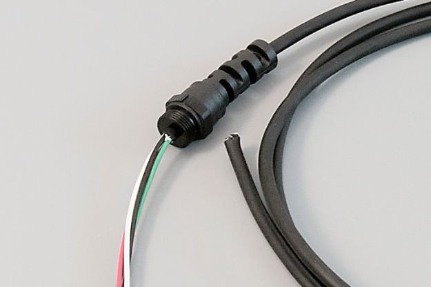 Picture of 4 Conductor Wire with 9/16" SR wire .0200" OD AWG18
