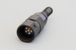 Picture of U-329/U Black 6 Pin Circular Connector  (Female)
