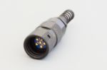 Picture of U-329/U Black 6 Pin Circular Connector  (Female)