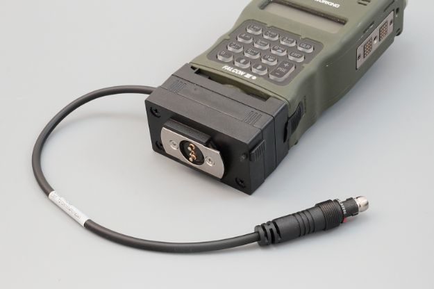 Picture of PRC-152 Battery Eliminator  Pass-Thru Charger with Male Nett Warrior Input