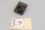Picture of SMBus Flush Panel Mount, 5 Keyways, 5 Pogo Pins +Gasket 
