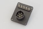 Picture of SMBus Flush Panel Mount, 4 Keyways, 5 Pogo Pins +Gasket 
