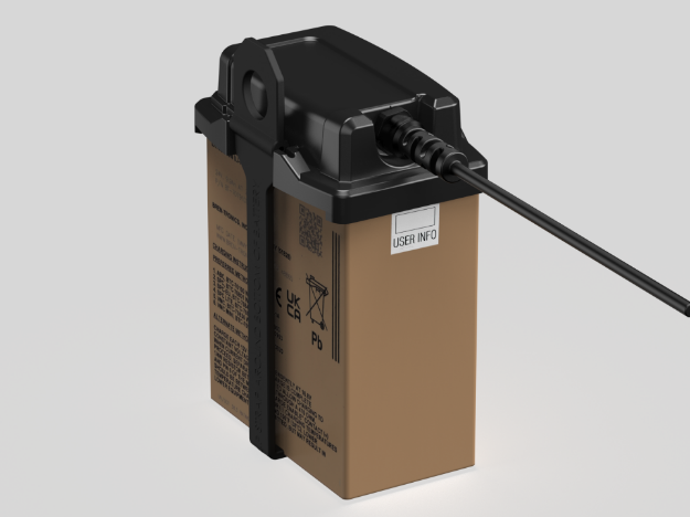 Picture of 12V Regulated 24V Unreg. Watertight Cable