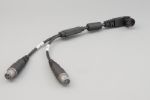 Picture of RT1 RT2 Audio Cable right angle  180° exit