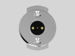 Picture of 3 Pin Flywheel Twist Lock Battery Connector 